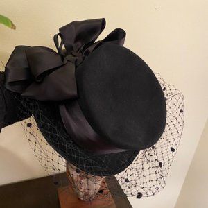 Elaine Armstrong Top Hat with Veil